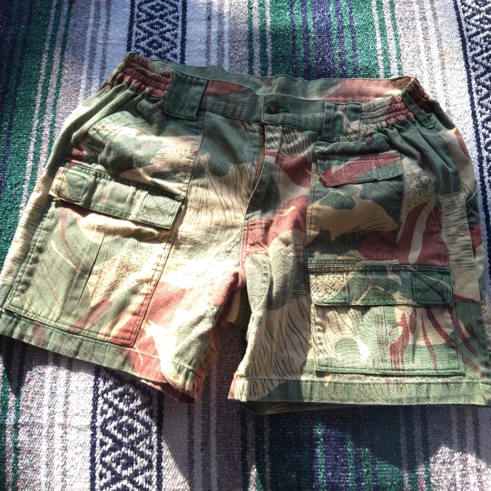 Vintage cargo shorts from the 80's Australian made
